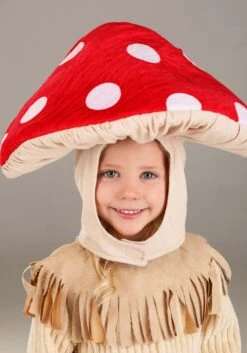 Teeny Toadstool Mushroom Costume For Toddlers 7 Teeny Toadstool Mushroom Costume For Toddlers -Halloween Costumes toddler teeny toadstool mushroom costume alt 2