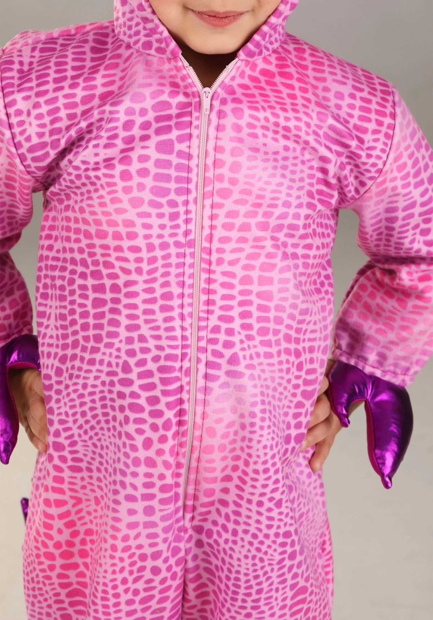 Girl's Terrific T-Rex Dinosaur Toddler Costume 5 Girl's Terrific T-Rex Dinosaur Toddler Costume - Image 3