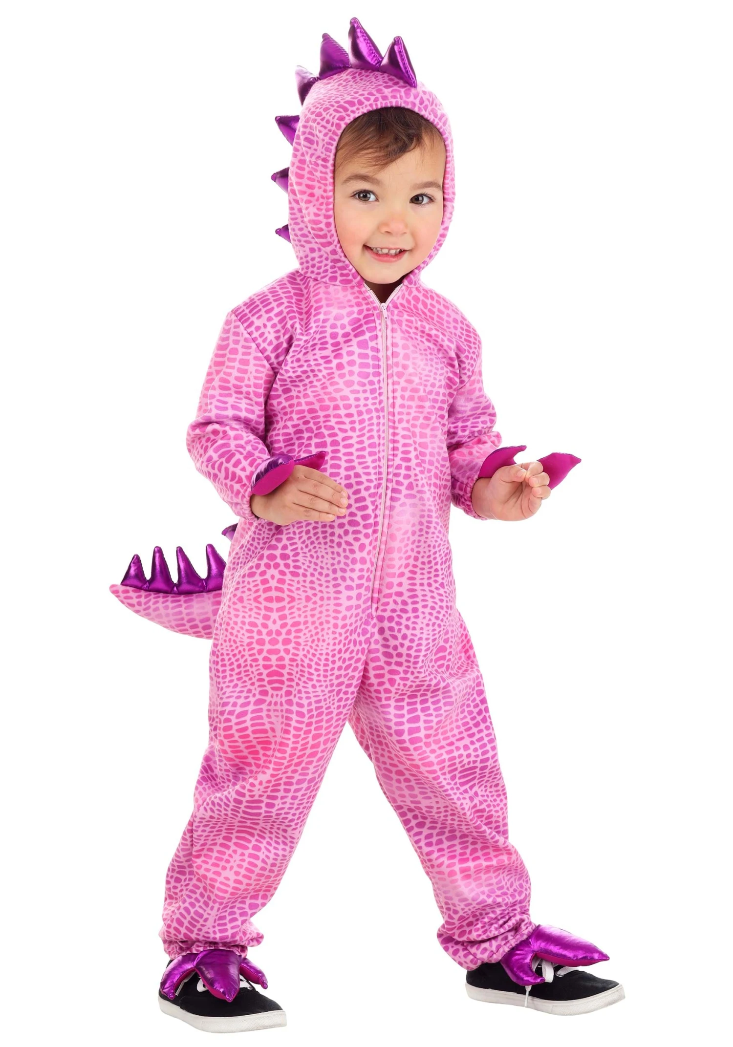 Girl's Terrific T-Rex Dinosaur Toddler Costume 3 Girl's Terrific T-Rex Dinosaur Toddler Costume