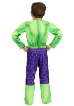 JAZWARES The Incredible Hulk Toddler Costume 11 JAZWARES The Incredible Hulk Toddler Costume -Halloween Costumes toddler the incredible hulk costume alt 3