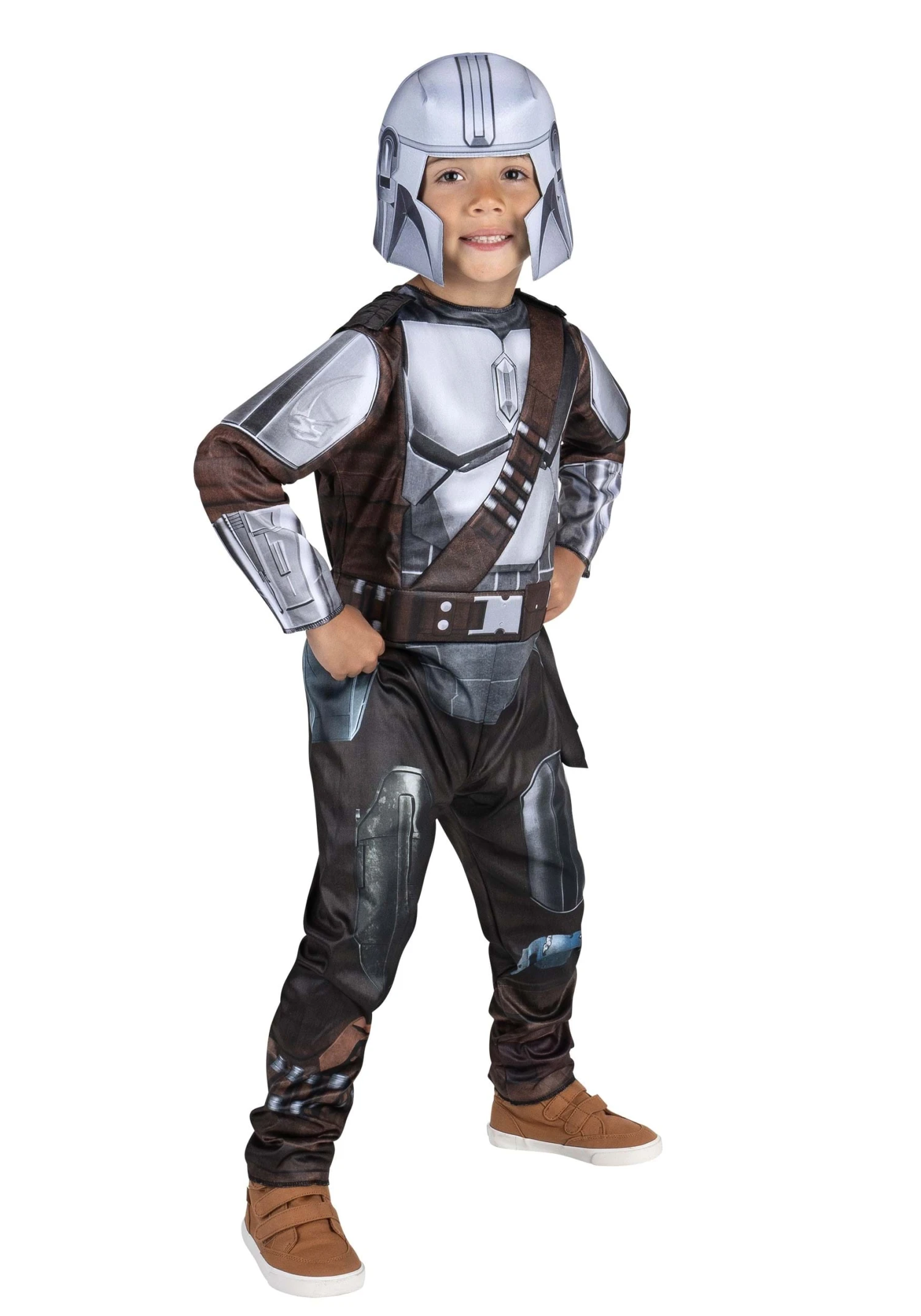 JAZWARES Toddler Star Wars The Mandalorian Costume 4 JAZWARES Toddler Star Wars The Mandalorian Costume - Image 2