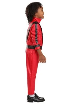Boy's Toddler Thriller Michael Jackson Costume 9 Boy's Toddler Thriller Michael Jackson Costume -Halloween Costumes toddler thriller michael jackson costume alt 3