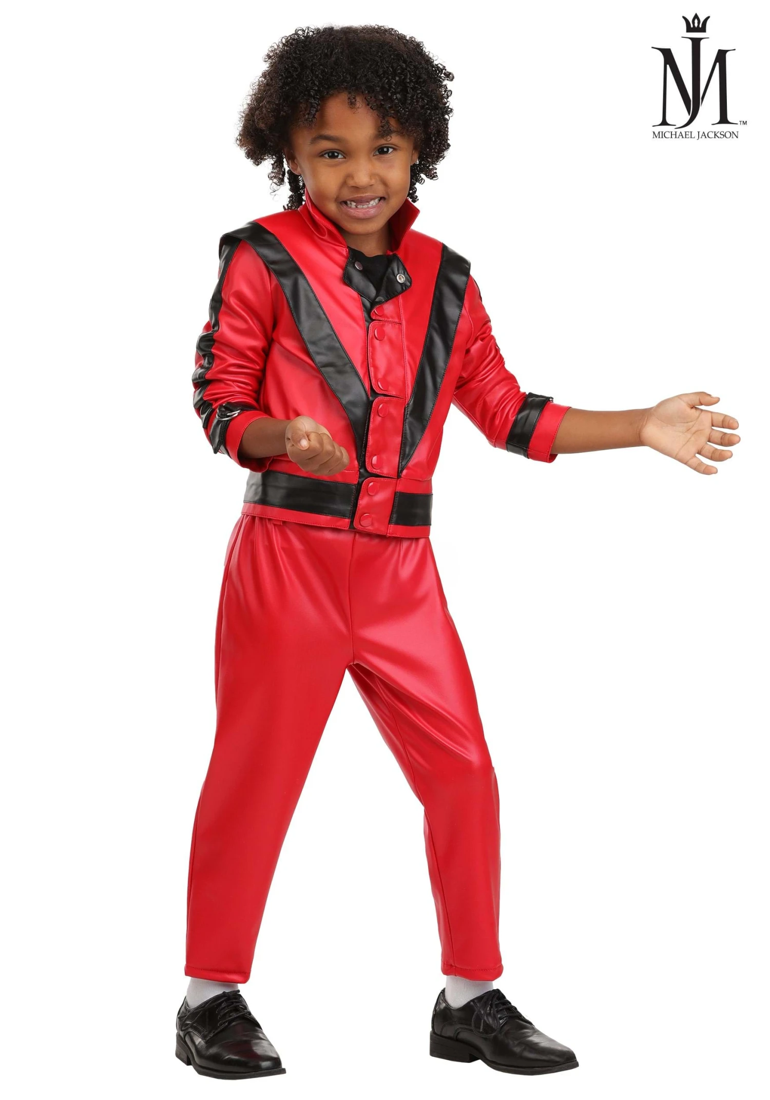 Boy's Toddler Thriller Michael Jackson Costume 3 Boy's Toddler Thriller Michael Jackson Costume