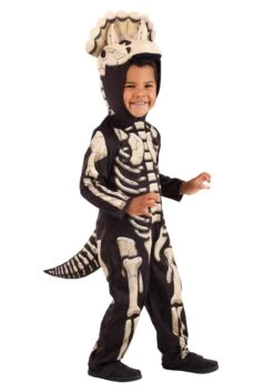 Triceratops Fossil Costume For Toddlers -Halloween Costumes toddler triceratops fossil costume alt 2
