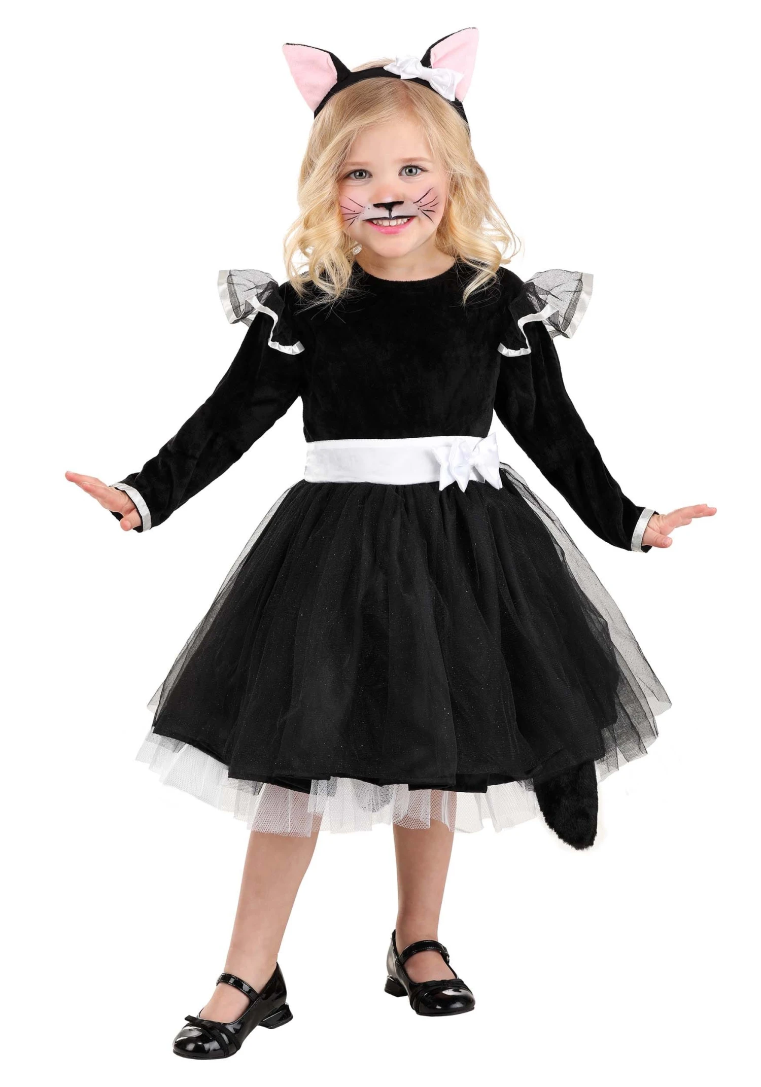 Cat Tutu Toddler Costume 3 Cat Tutu Toddler Costume
