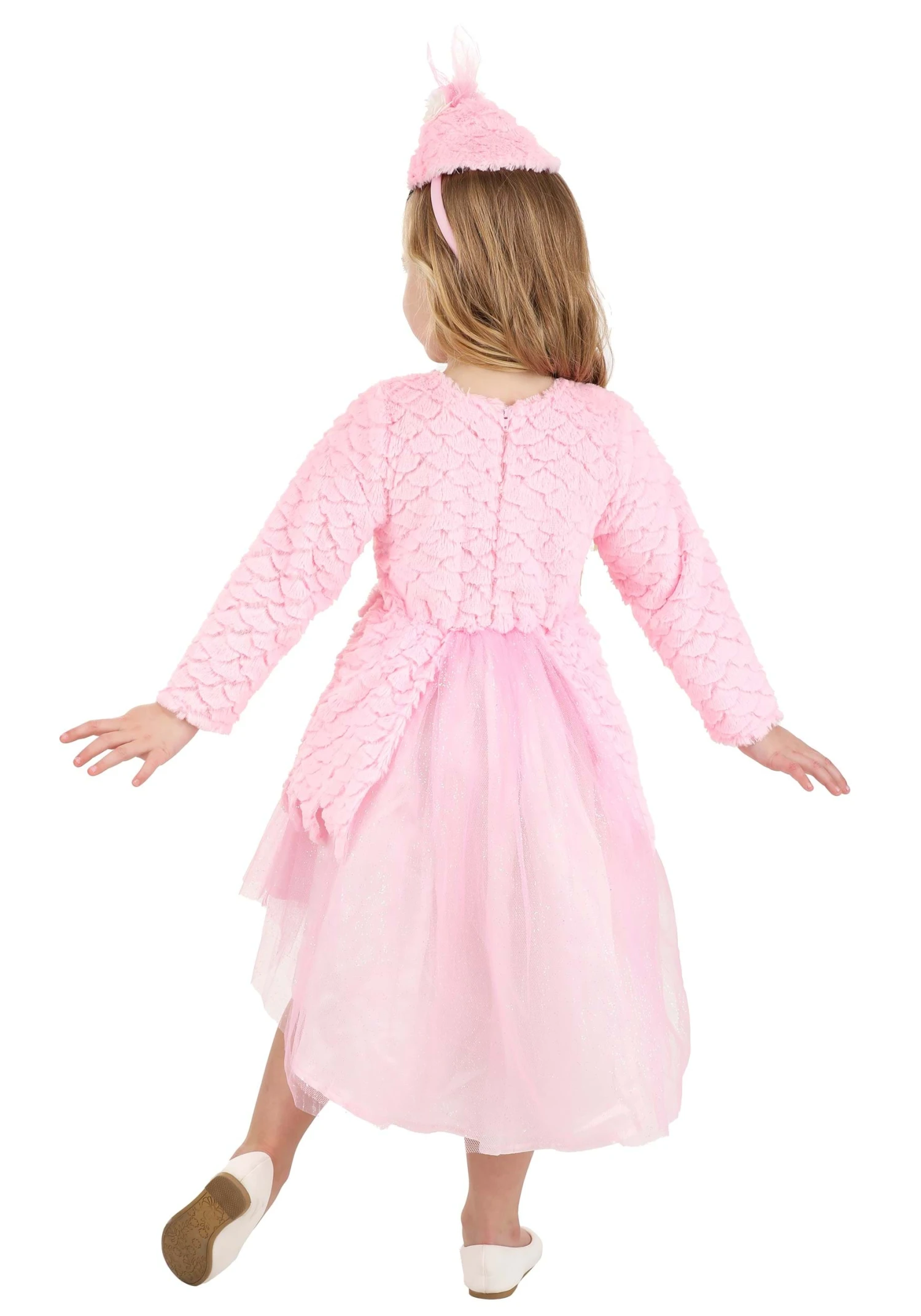 Girl's Tutu Flamingo Toddler Costume 4 Girl's Tutu Flamingo Toddler Costume - Image 2