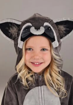 Tutu Raccoon Costume For Toddlers 9 Tutu Raccoon Costume For Toddlers -Halloween Costumes toddler tutu raccoon costume alt 2