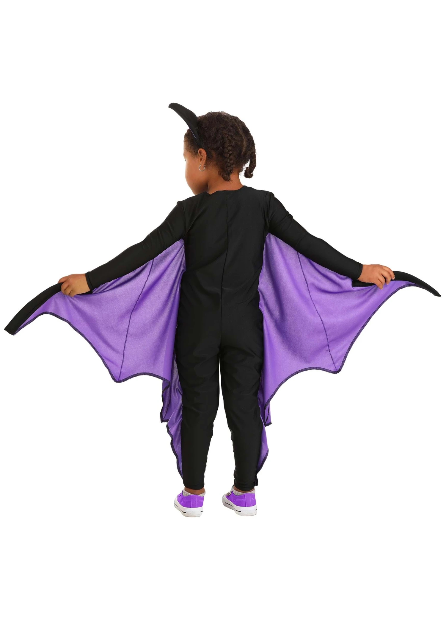 Toddler Twilight Bat Costume For Girls 6 Toddler Twilight Bat Costume For Girls - Image 4