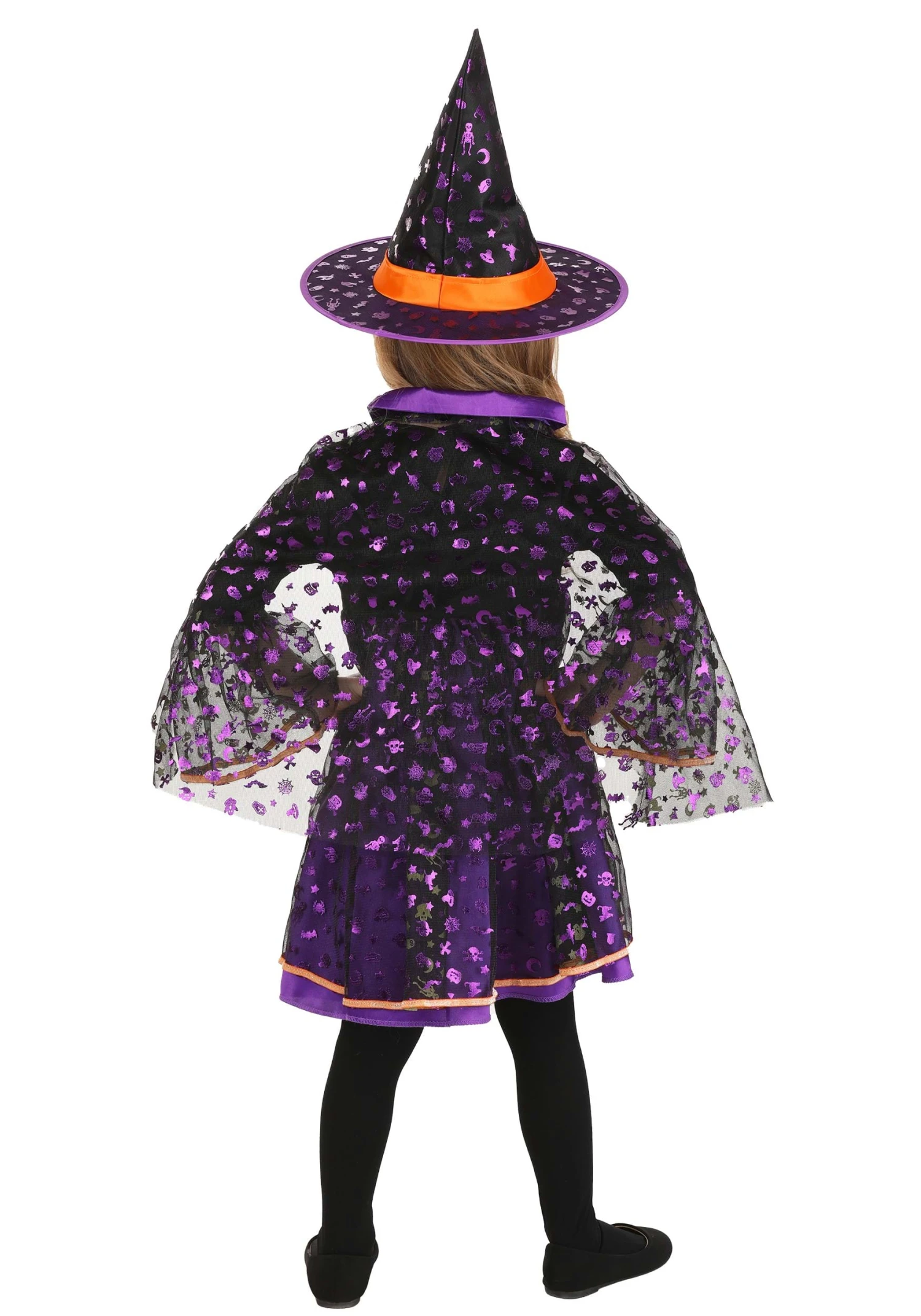 Girl's Twilight Twinkle Witch Sustainable Material Toddler Costume 4 Girl's Twilight Twinkle Witch Sustainable Material Toddler Costume - Image 2