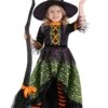 Verdant Spring Witch Costume For Toddlers