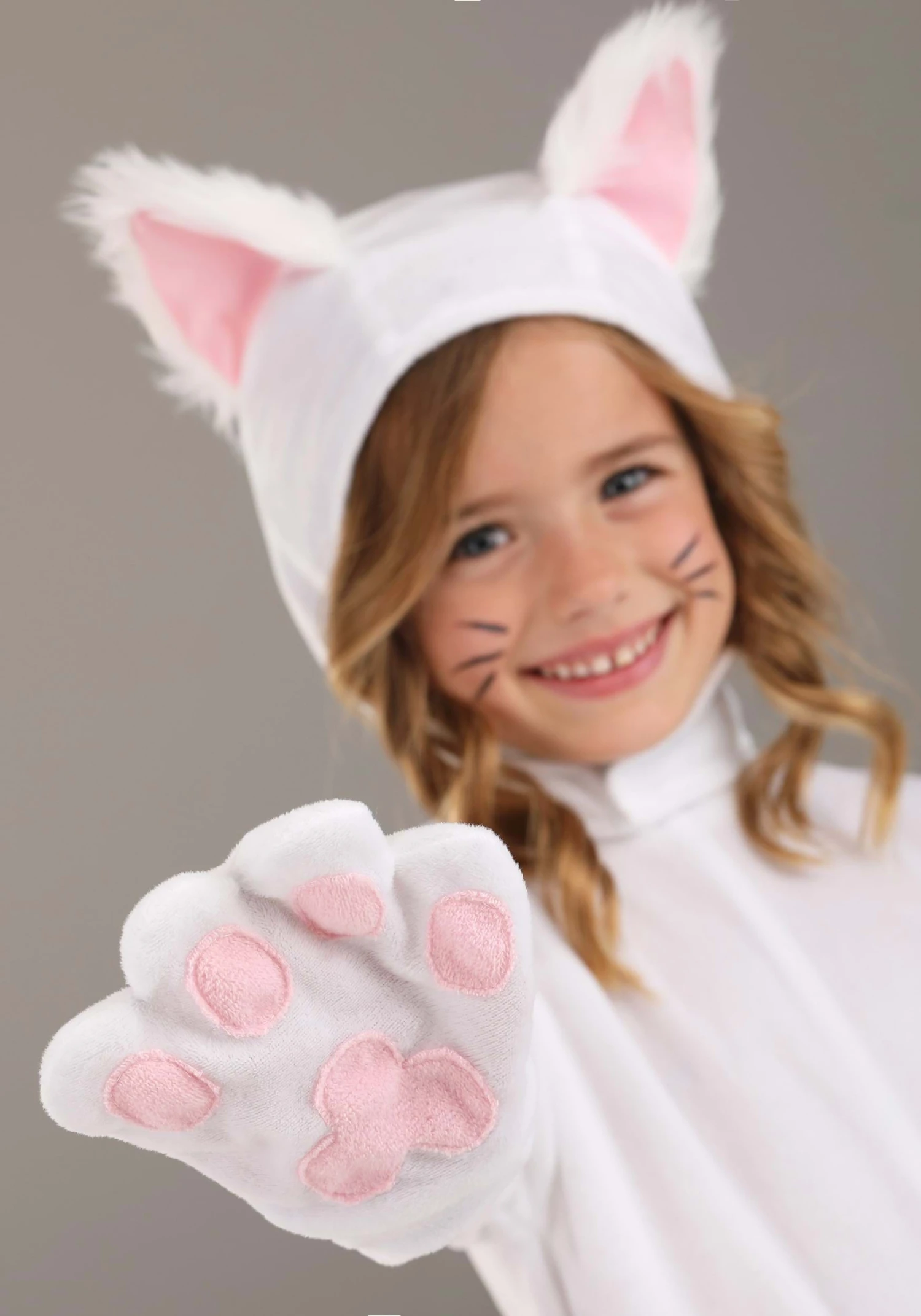 White Cat Costume For Toddlers 5 White Cat Costume For Toddlers - Image 3
