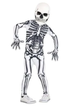 White Skeleton Toddler Costume
