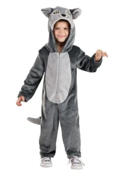 Wolf Jumpsuit Costume For Toddlers