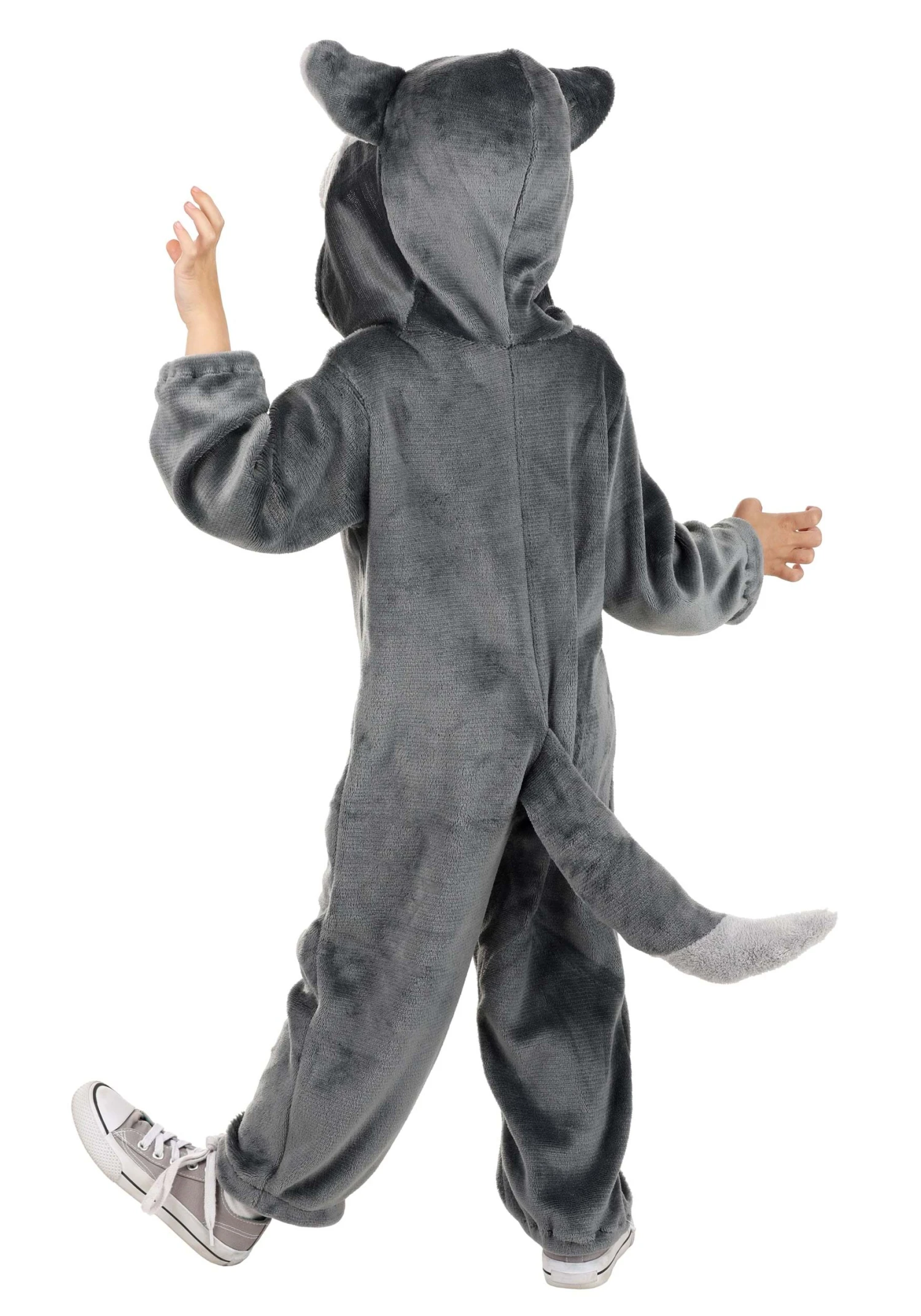 Wolf Jumpsuit Costume For Toddlers 4 Wolf Jumpsuit Costume For Toddlers - Image 2