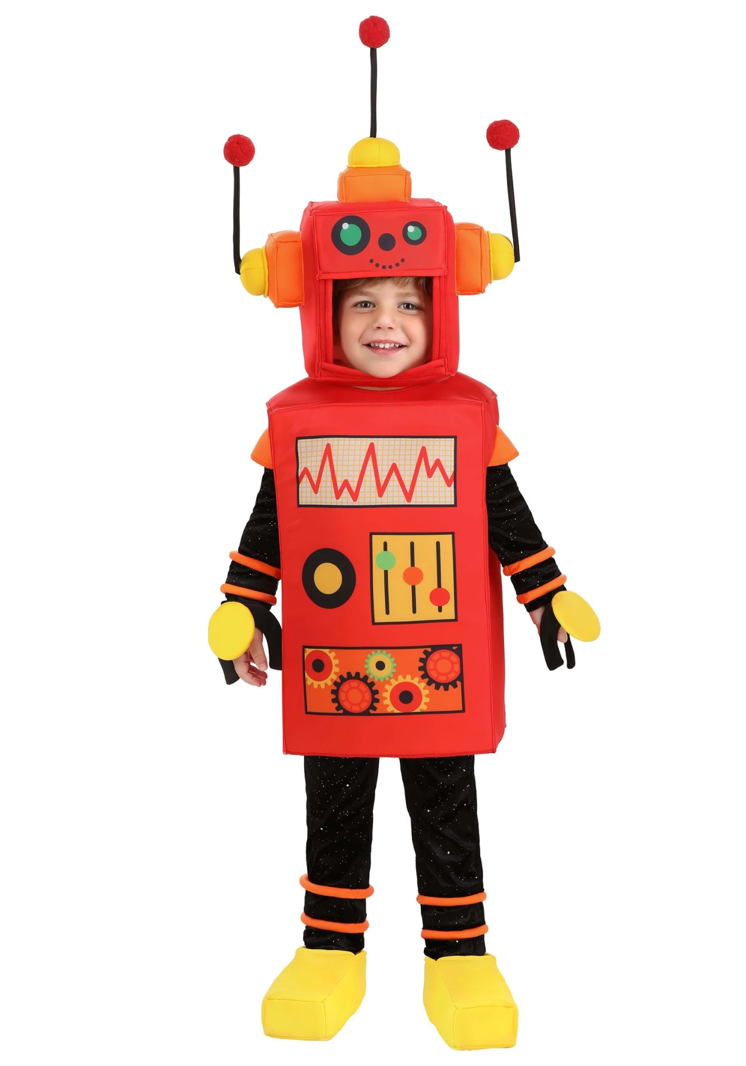 Toddler Wonder Robot Costume 3 Toddler Wonder Robot Costume