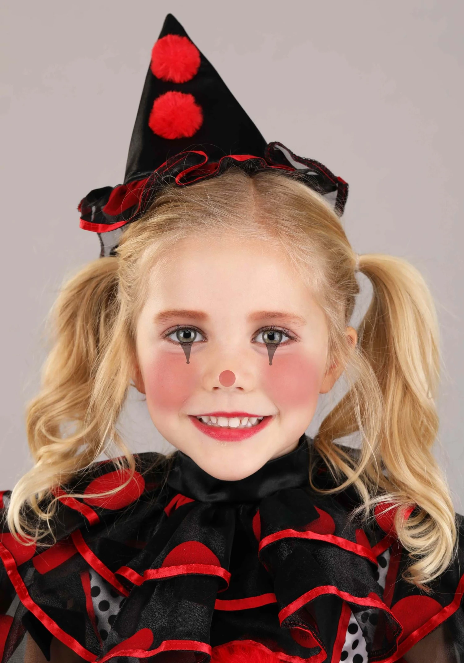 Wonderland Red Clown Toddler Costume 5 Wonderland Red Clown Toddler Costume - Image 3
