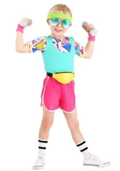 Work It Out 80s Costume For Toddlers