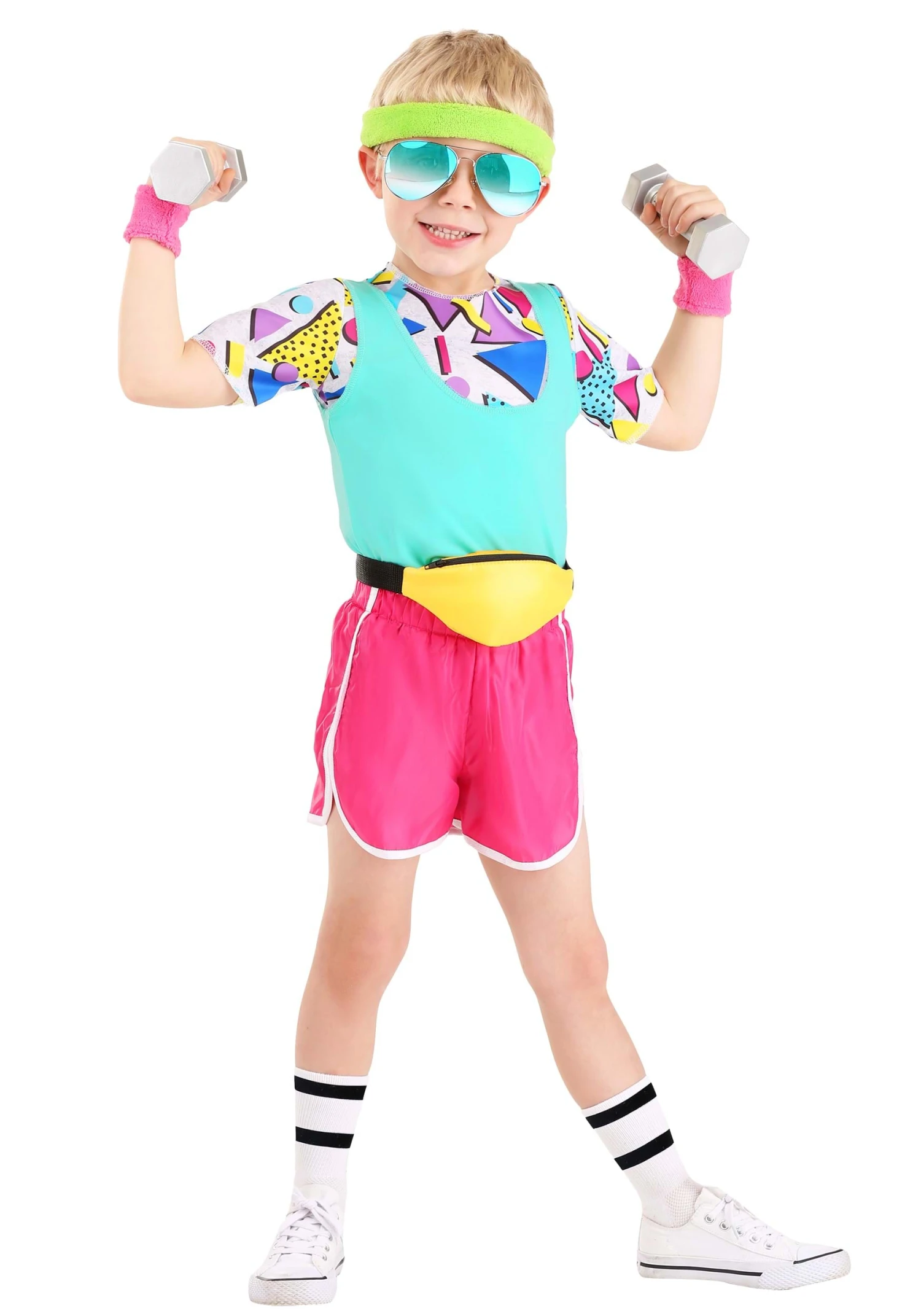 Work It Out 80s Costume For Toddlers 3 Work It Out 80s Costume For Toddlers