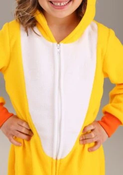 Yellow Duck Toddler Onesie 11 Yellow Duck Toddler Onesie -Halloween Costumes toddler yellow duck onesie alt 3