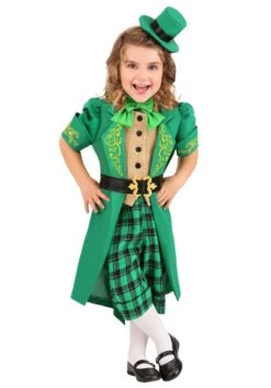 Girl's Charming Leprechaun Toddler Costume