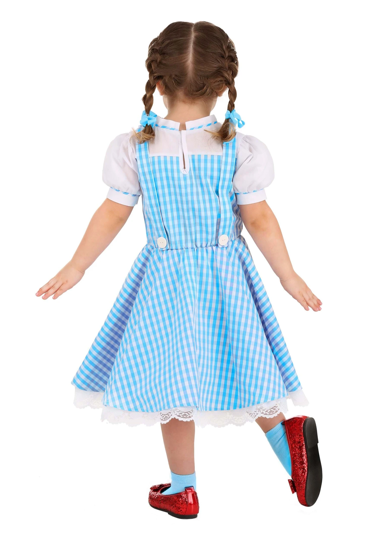 Classic Dorothy Wizard Of Oz Costume For Toddlers 4 Classic Dorothy Wizard Of Oz Costume For Toddlers - Image 2