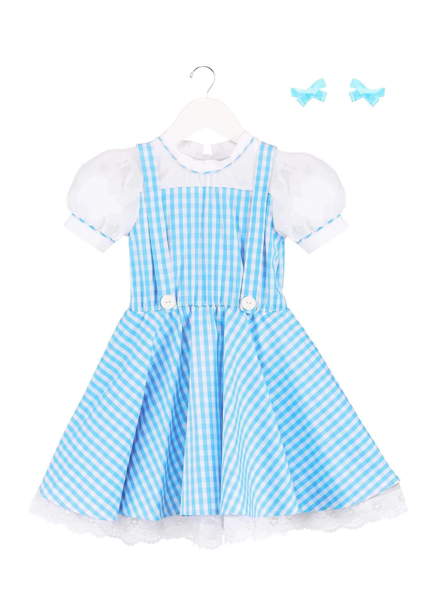 Classic Dorothy Wizard Of Oz Costume For Toddlers 5 Classic Dorothy Wizard Of Oz Costume For Toddlers - Image 3
