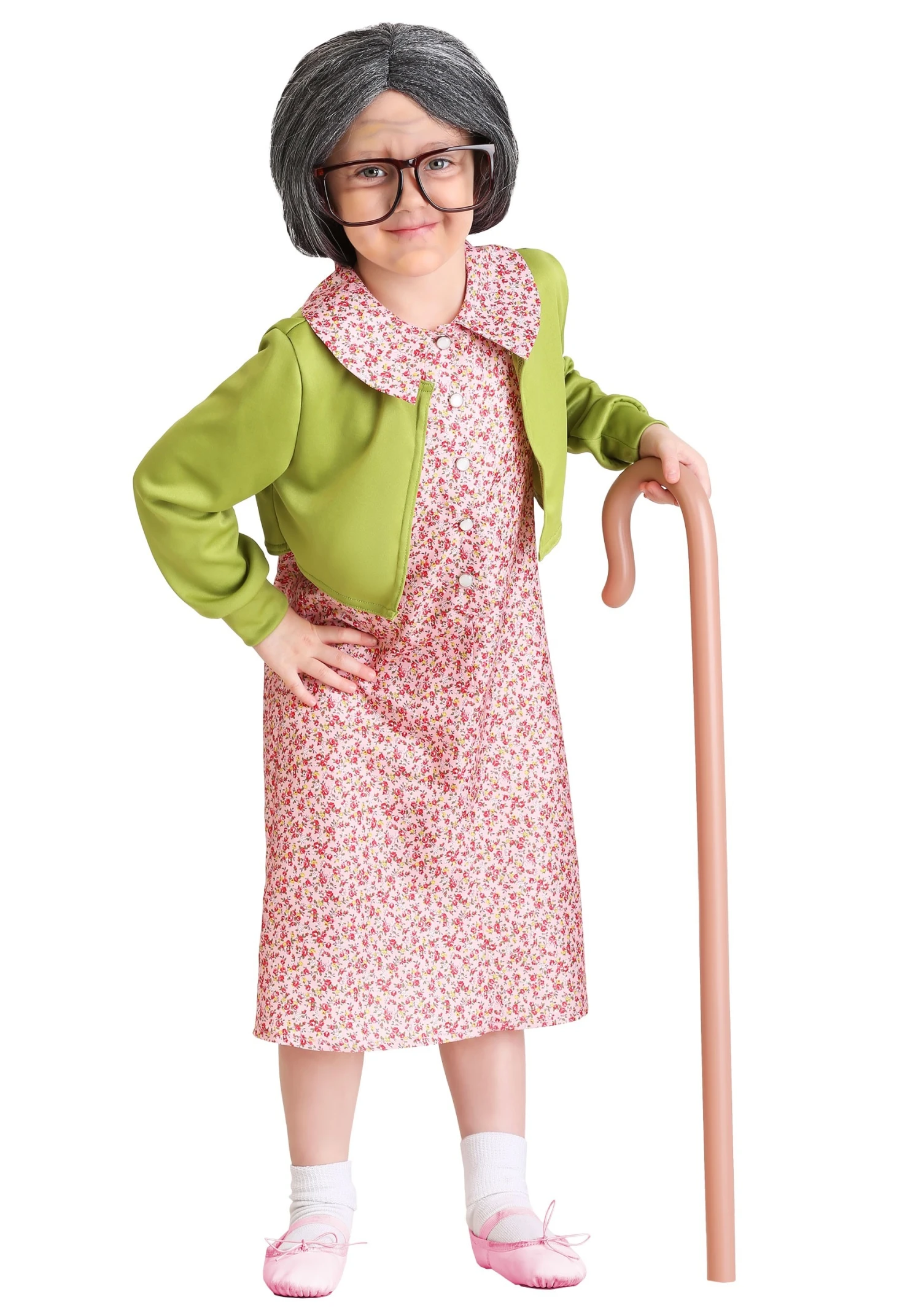 Girl's Grammy Gertie Toddler Costume 3 Girl's Grammy Gertie Toddler Costume