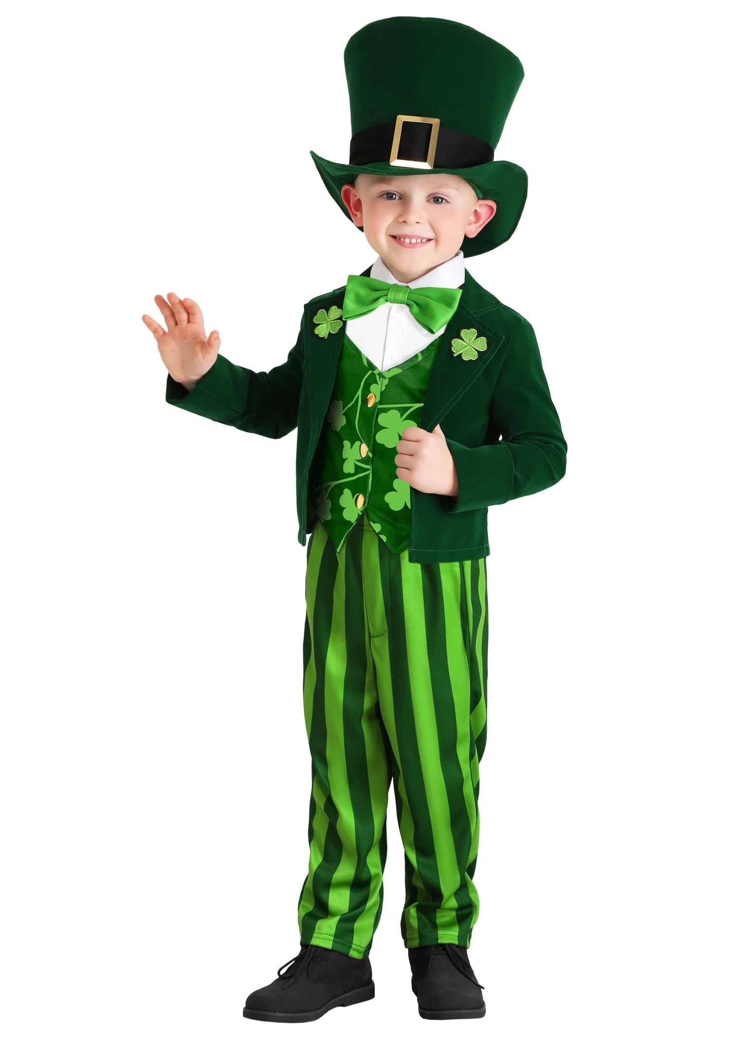 Leprechaun Toddler Costume 4 Leprechaun Toddler Costume - Image 2