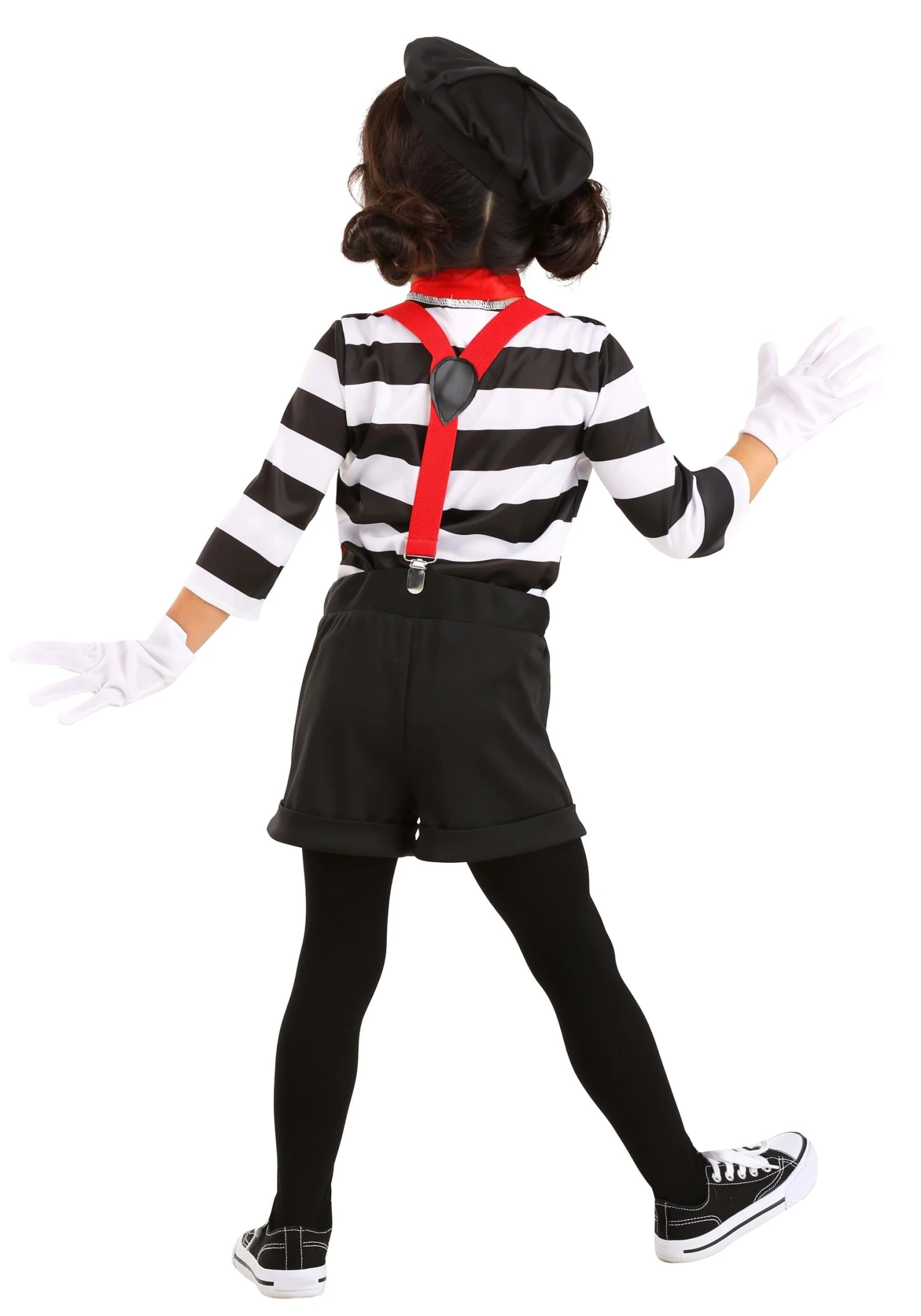 Classic Mime Toddler Costume 4 Classic Mime Toddler Costume - Image 2