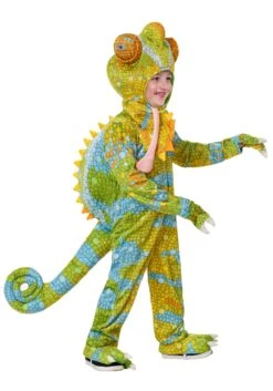 Toddler Realistic Chameleon Costume