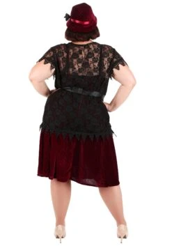 Women's Plus Size Toe Tappin' Flapper Costume Dress 11 Women's Plus Size Toe Tappin' Flapper Costume Dress -Halloween Costumes toe tappin flapper alt 4