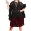 Women's Plus Size Toe Tappin' Flapper Costume Dress 1 Women's Plus Size Toe Tappin' Flapper Costume Dress -Halloween Costumes toe tappin flapper plus size womens costume