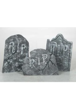 Crooked Stone Tombstone Set 11 Crooked Stone Tombstone Set -Halloween Costumes tombstone set crooked stone alt 4