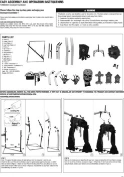 7FT Tony Tombstone The Graveyard Caretaker Animatronic Decoration -Halloween Costumes tony tombstone the graveyard caretaker halloween d alt 10