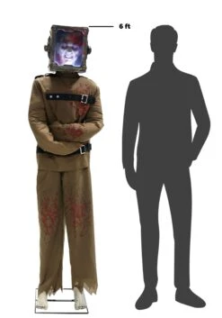 6FT Torture Box Man Animated Decoration 16 6FT Torture Box Man Animated Decoration -Halloween Costumes torture box man animated decoration alt 6