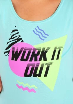 Totally 80s Workout Costume For Toddlers -Halloween Costumes totally 80s toddler workout costume alt 3