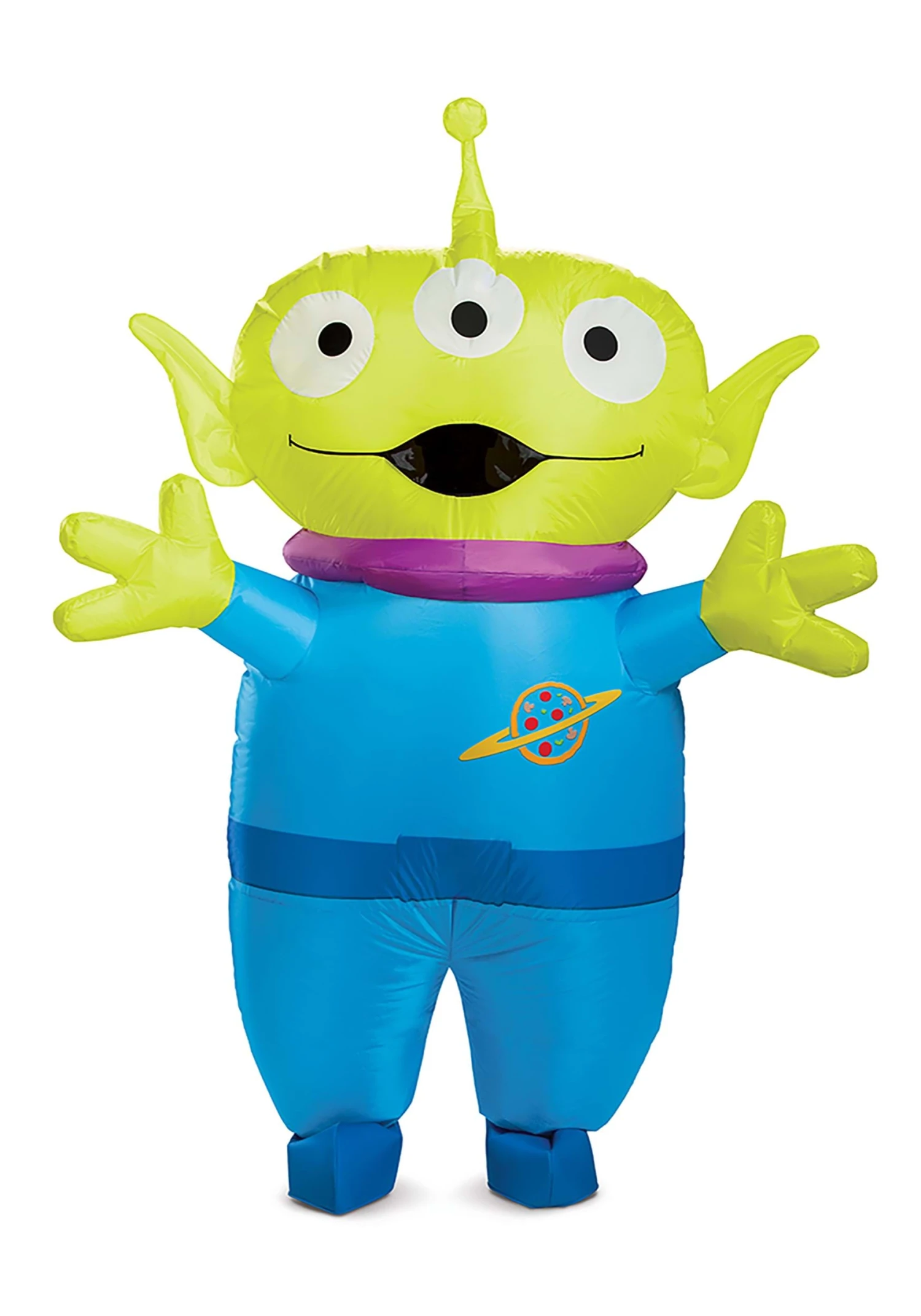 Disguise Disney Toy Story Alien Inflatable Adult Costume For Adults 5 Disguise Disney Toy Story Alien Inflatable Adult Costume For Adults - Image 3