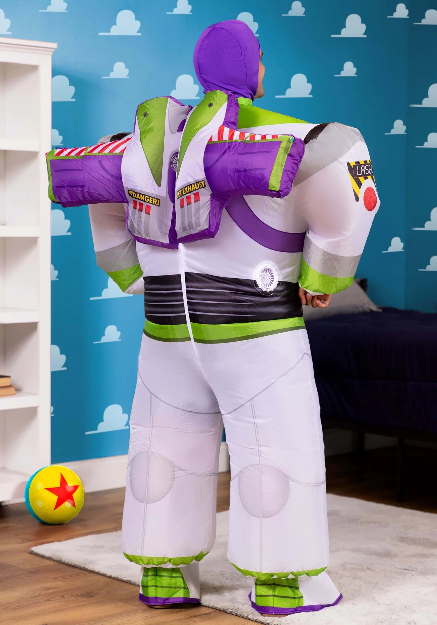 Disney Toy Story Adult Buzz Lightyear Inflatable Costume 4 Disney Toy Story Adult Buzz Lightyear Inflatable Costume - Image 2