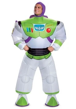 Disney Toy Story Adult Buzz Lightyear Inflatable Costume 10 Disney Toy Story Adult Buzz Lightyear Inflatable Costume -Halloween Costumes toy story adult buzz lightyear inflatable costume alt 3