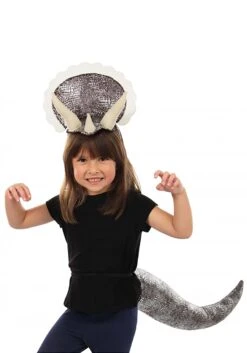 Triceratops Head & Tail Kit -Halloween Costumes triceratops kit 3