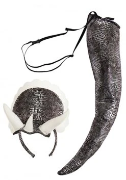 Triceratops Head & Tail Kit -Halloween Costumes triceratops kit 4