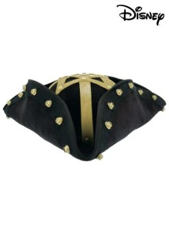 Disney Blackbeard Pirate Costume Hat 9 Disney Blackbeard Pirate Costume Hat -Halloween Costumes tricorn blackbeard pirate hat alt 3