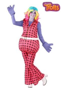 Women's Trolls Lady Glitter Sparkles Costume