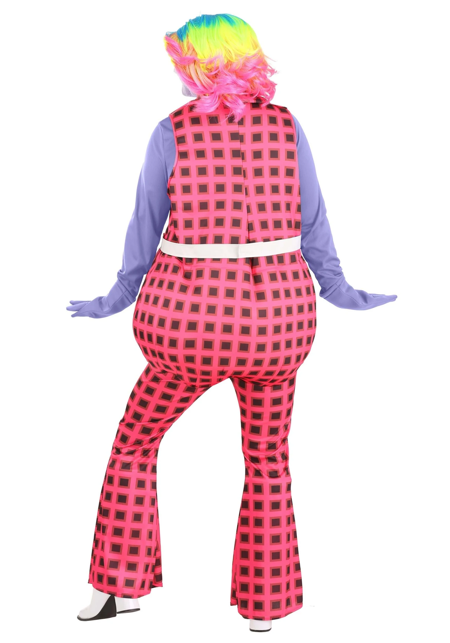 Plus Size Trolls Lady Glitter Sparkles Costume For Women 4 Plus Size Trolls Lady Glitter Sparkles Costume For Women - Image 2