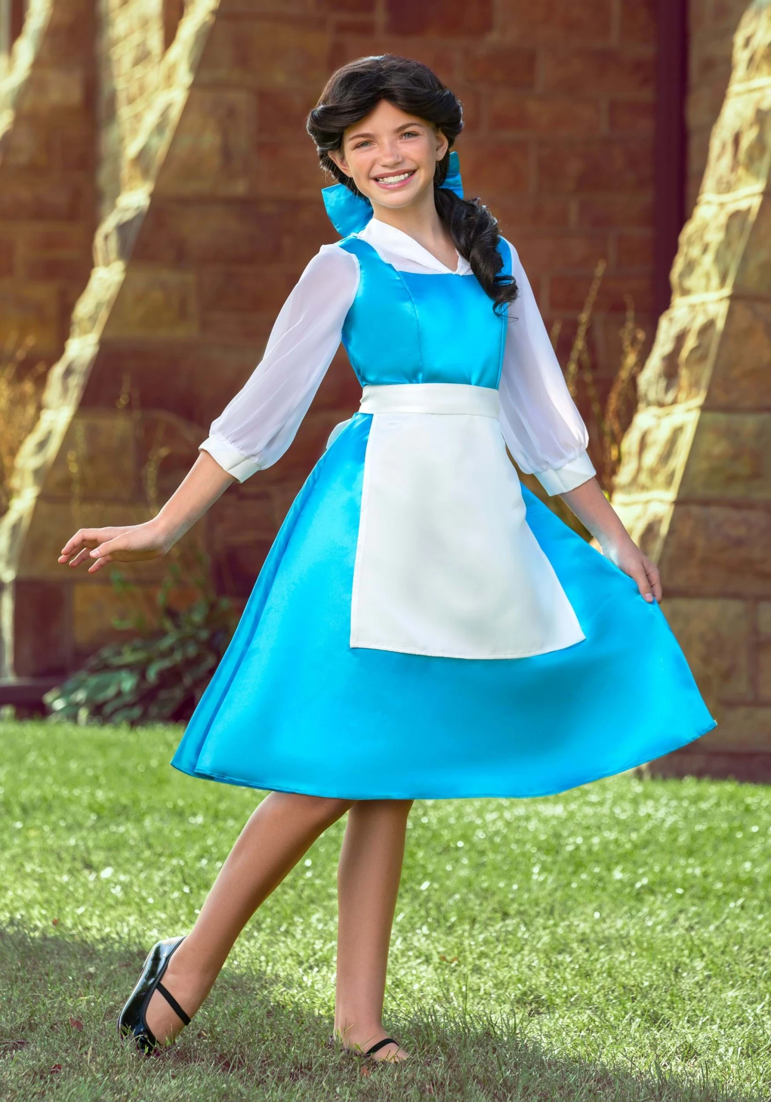 Disguise Belle Blue Costume Dress For Tweens 3 Disguise Belle Blue Costume Dress For Tweens
