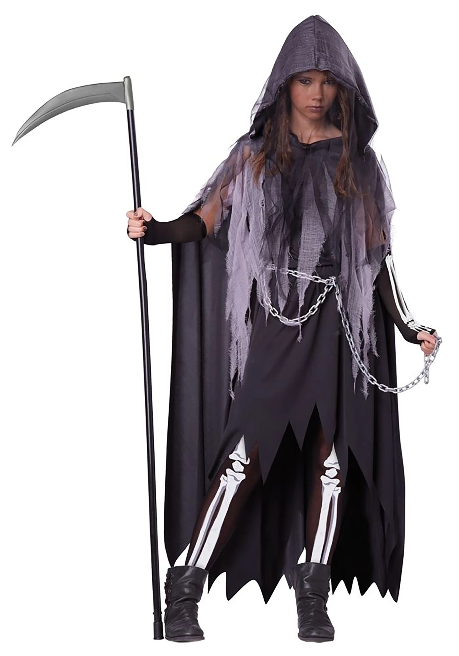 Tween Miss Reaper Costume 3 Tween Miss Reaper Costume