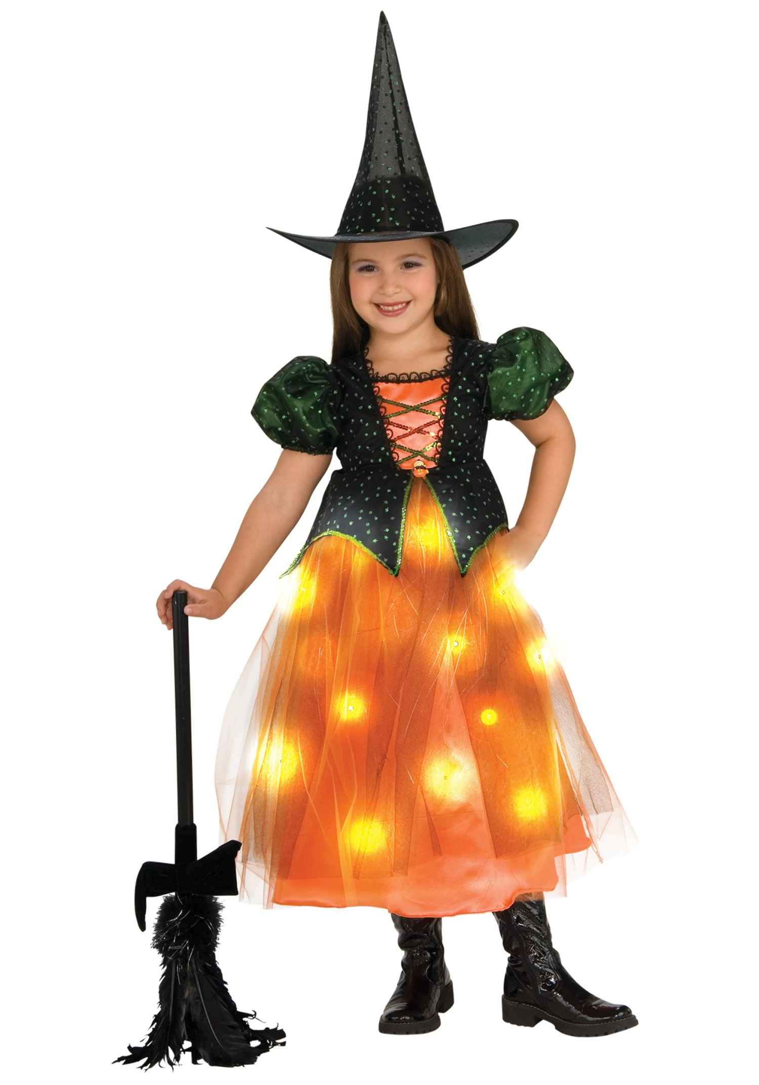 Girls Twinkle Witch Costume 3 Girls Twinkle Witch Costume