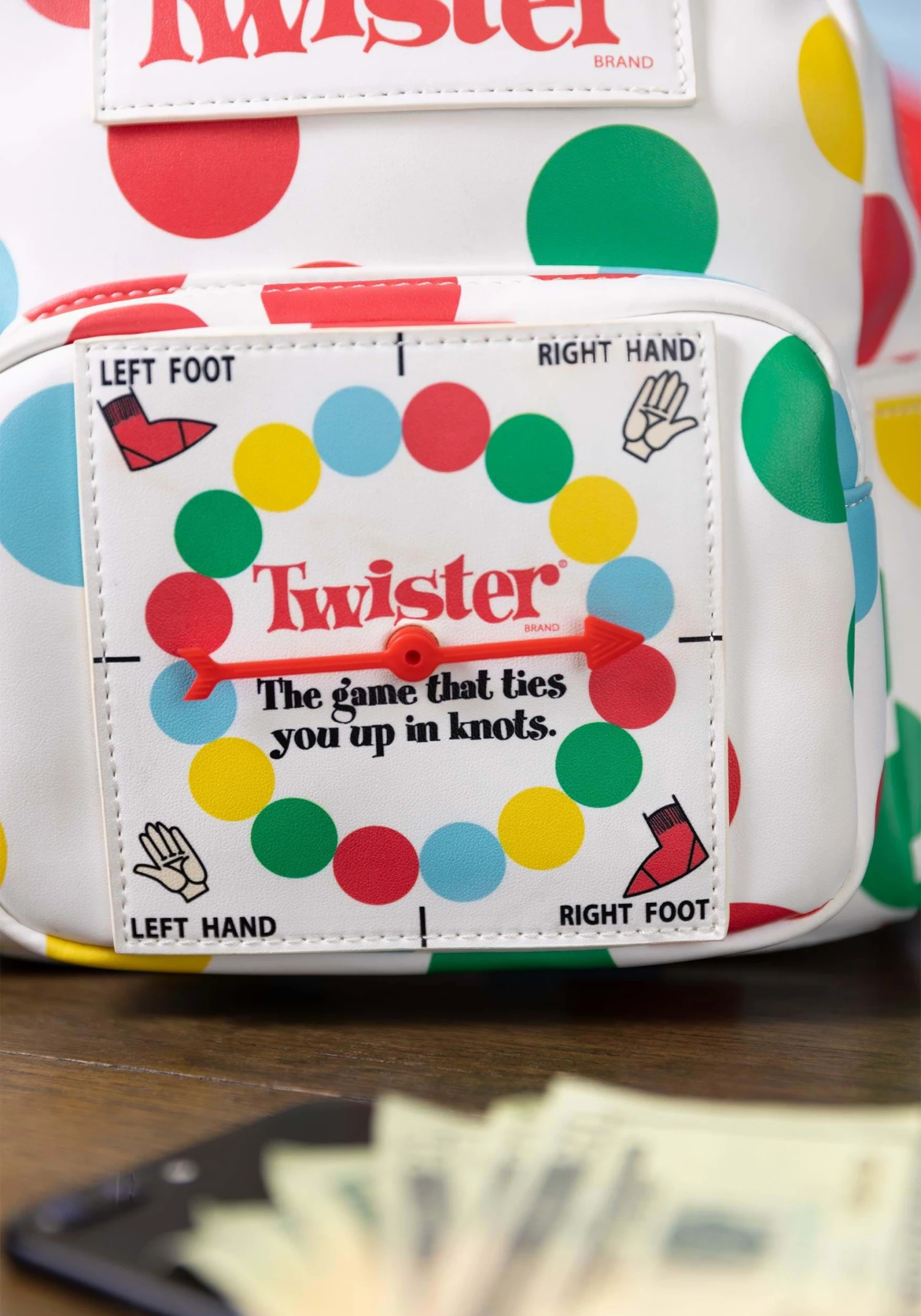 Twister All Over Print Hasbro Mini Backpack 6 Twister All Over Print Hasbro Mini Backpack - Image 4