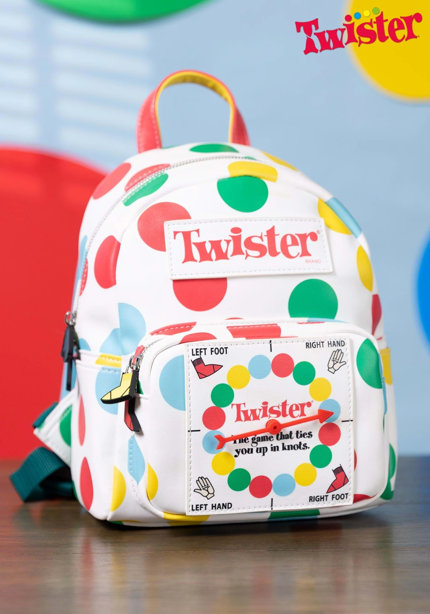 Twister All Over Print Hasbro Mini Backpack 3 Twister All Over Print Hasbro Mini Backpack