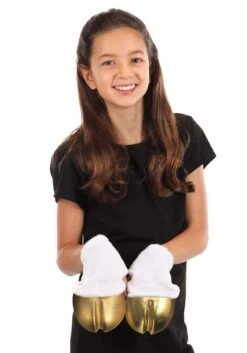 Gold Unicorn Costume Front Hooves -Halloween Costumes unicorn costume front hooves gold alt 3